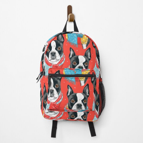 Item preview, Boston Terrier Red-ish Warm Tile designed and sold by MooZell.