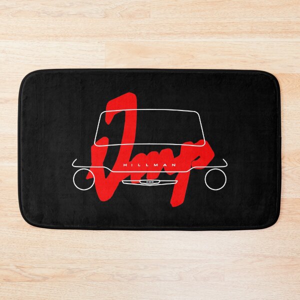 Item preview, Hillman Imp 1960s British classic car line drawing and logo designed and sold by soitwouldseem.