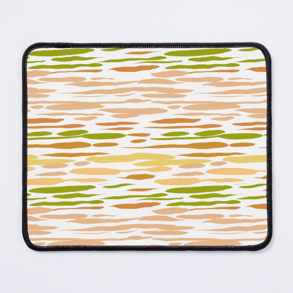 Item preview, Simple lines horizontal orange green yellow pattern  designed and sold by SILVERAPPLE.