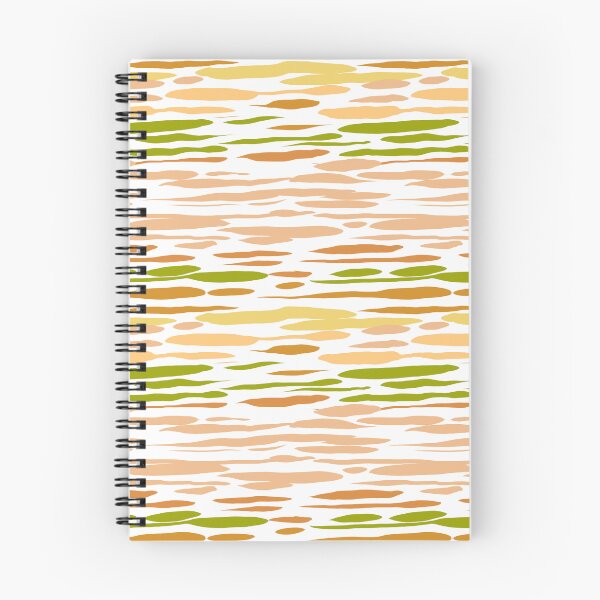 Item preview, Simple lines horizontal orange green yellow pattern  designed and sold by SILVERAPPLE.