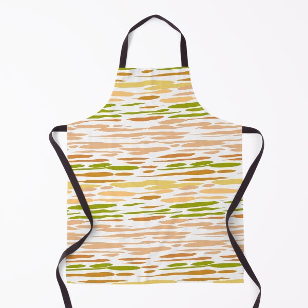 Item preview, Simple lines horizontal orange green yellow pattern  designed and sold by SILVERAPPLE.