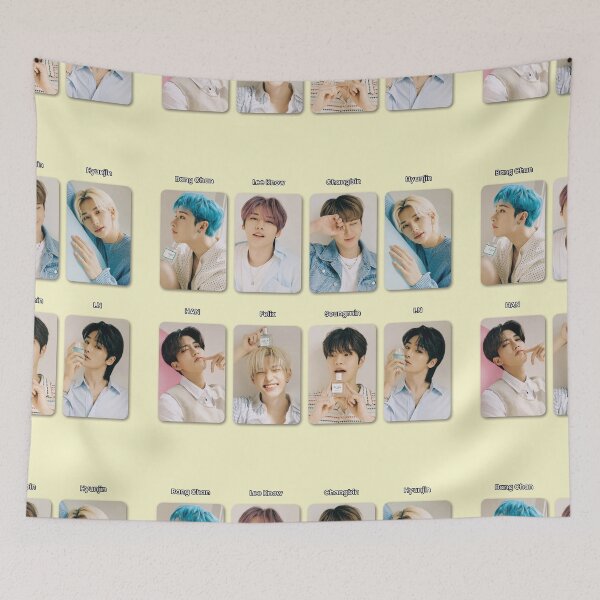 Item preview, Stray Kids 5STAR SKZ 스트레이 키즈 3RACHA ot8 members poster comeback concept kpop boy group jyp designed and sold by Kpop-Noona.