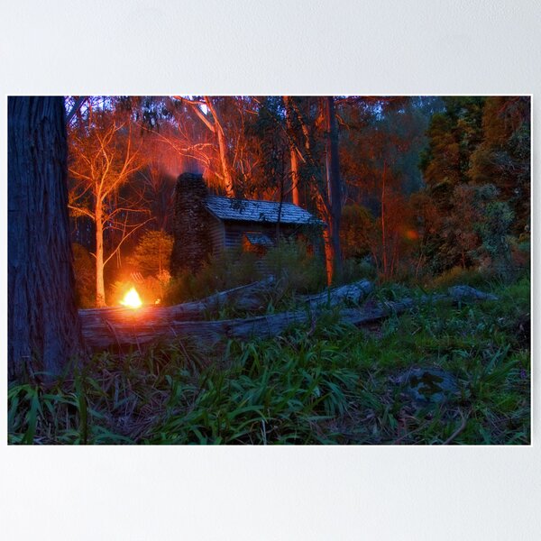 Item preview, Keppel Hut On Fire designed and sold by Lindsay Knowles.