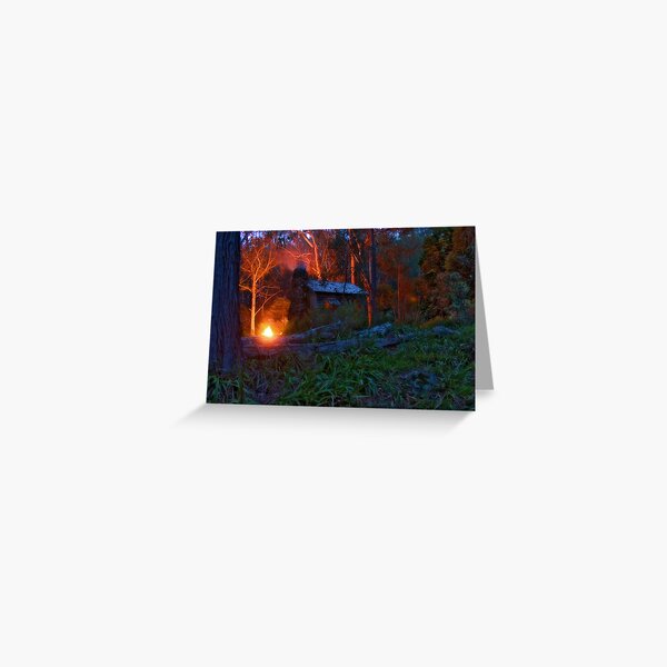 Item preview, Keppel Hut On Fire designed and sold by Lindsay Knowles.