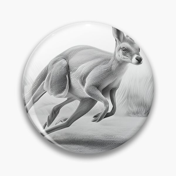 Item preview, Pencil drawn Kangaroo designed and sold by Pencil-Art.