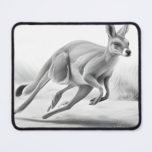 Item preview, Pencil drawn Kangaroo designed and sold by Pencil-Art.