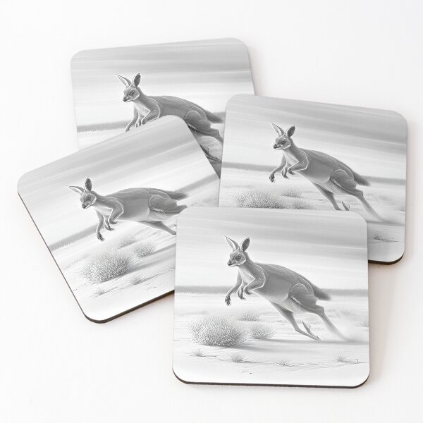 Item preview, Pencil drawn Kangaroo designed and sold by Pencil-Art.