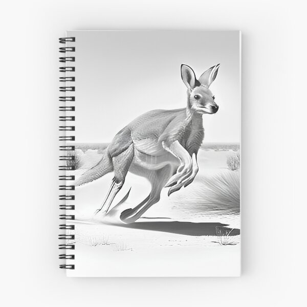 Item preview, Pencil drawn Kangaroo designed and sold by Pencil-Art.