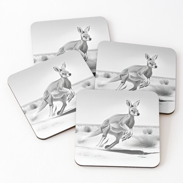 Item preview, Pencil drawn Kangaroo designed and sold by Pencil-Art.