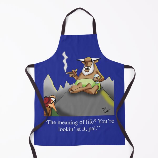 Item preview, Funny Meaning of Life Retirement Cartoon Sherpa Humor designed and sold by abbottoons.