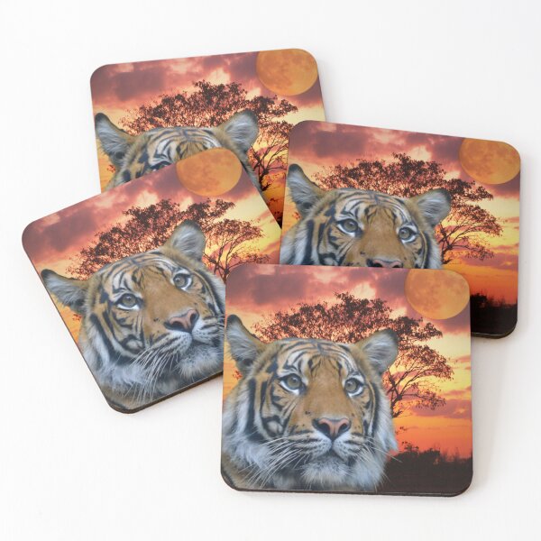 Item preview, TIGER FOCUSING HIS DREAMS   designed and sold by SevilleArt.