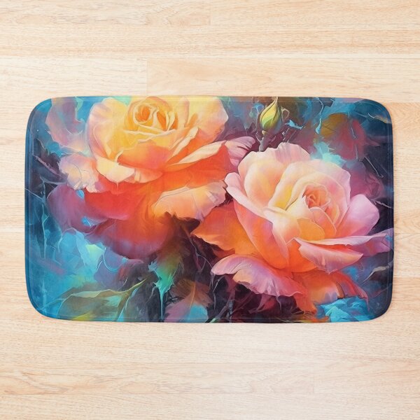 Item preview, Glowing Roses painting designed and sold by Art by Lilia.