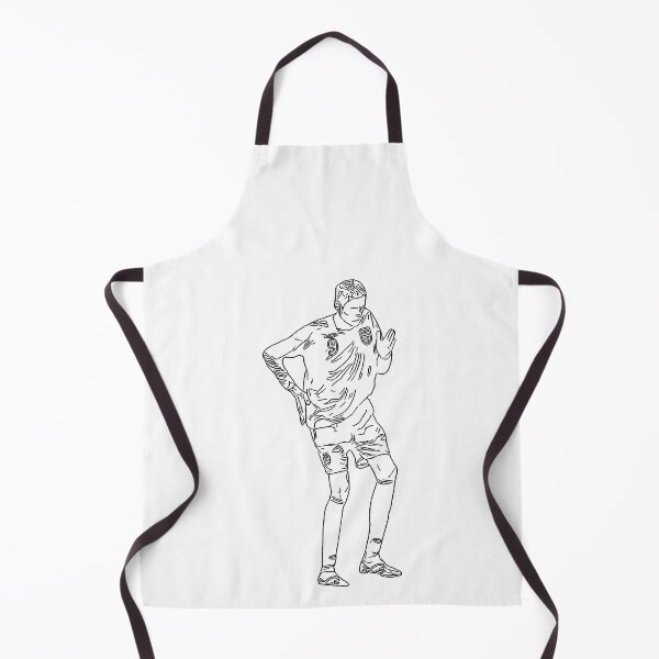 Item preview, Peter Crouch Robot Dance Signature Celebration Line Art Black minimal designed and sold by 442workshop.