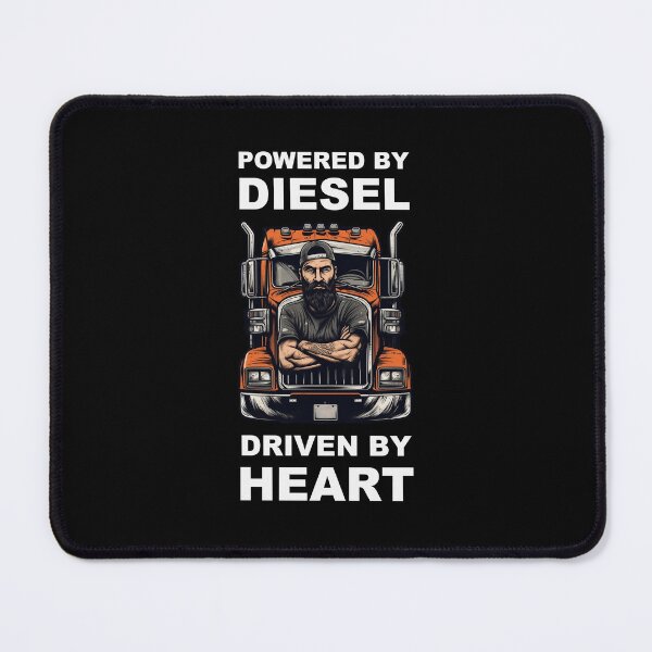 Item preview, Powered by diesel Driven by heart trucker designed and sold by Benartstudio.