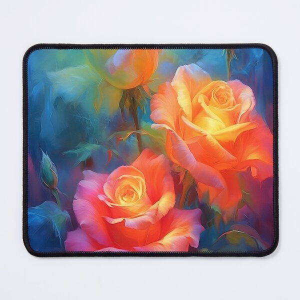 Item preview, Glowing Roses painting 1 designed and sold by Art by Lilia.
