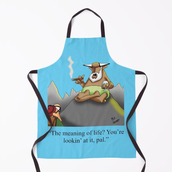 Item preview, Funny Meaning of Life Retirement Cartoon Sherpa Humor designed and sold by abbottoons.