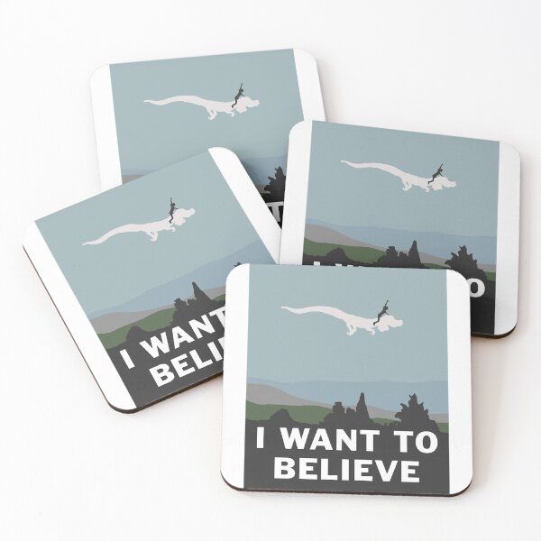 Item preview, I Want to Believe  designed and sold by DarkCatStore.