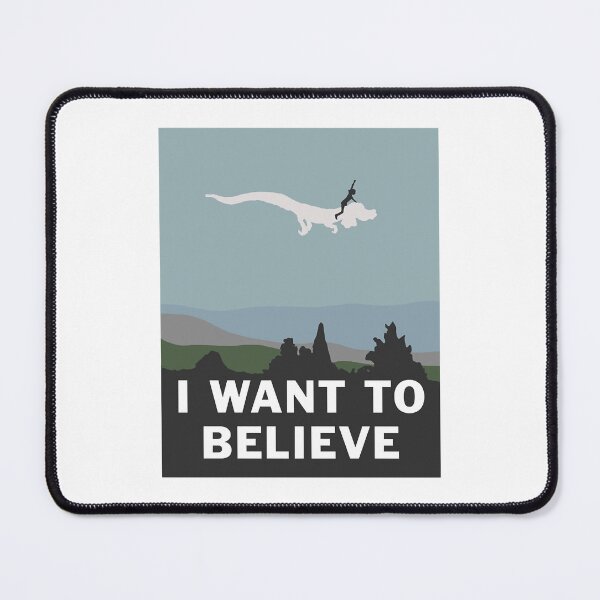 Item preview, I Want to Believe designed and sold by DarkCatStore.