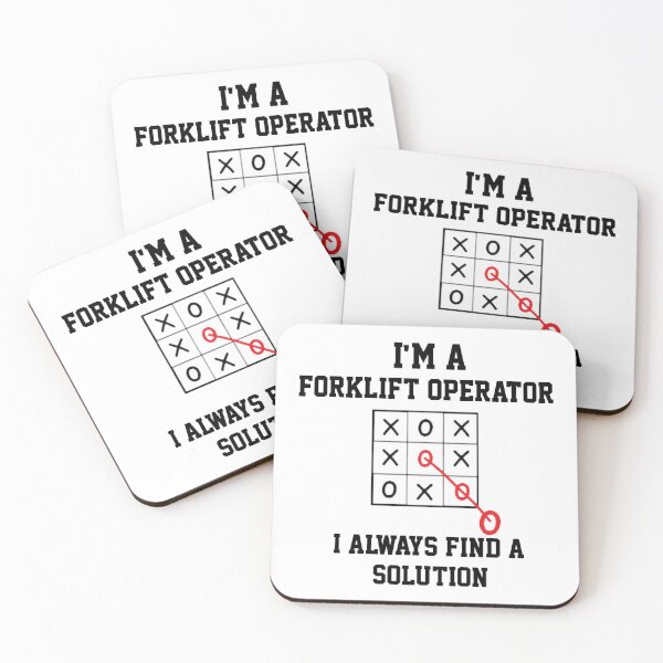 Item preview, Im A Forklift Operator I Always Find A Solution   designed and sold by DarkCatStore.