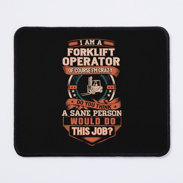 Item preview, Insane Forklift Operator Shirt  designed and sold by DarkCatStore.