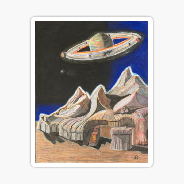Visionary Mountains, 2 of 6 Sticker