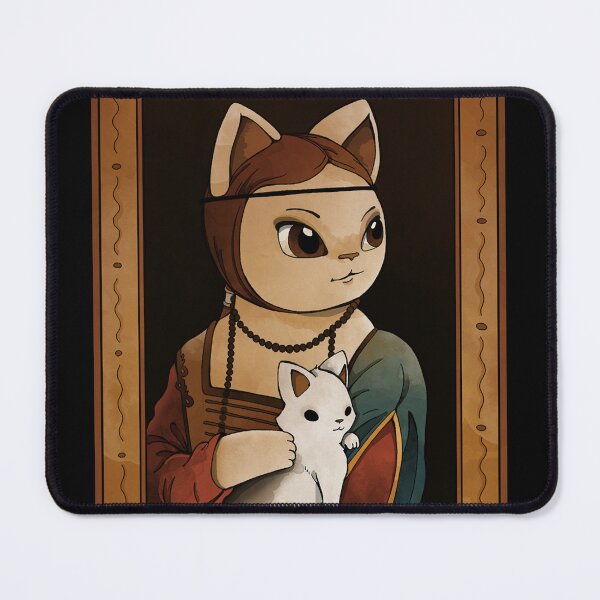 Item preview, The Lady with a Cat designed and sold by Monac01.