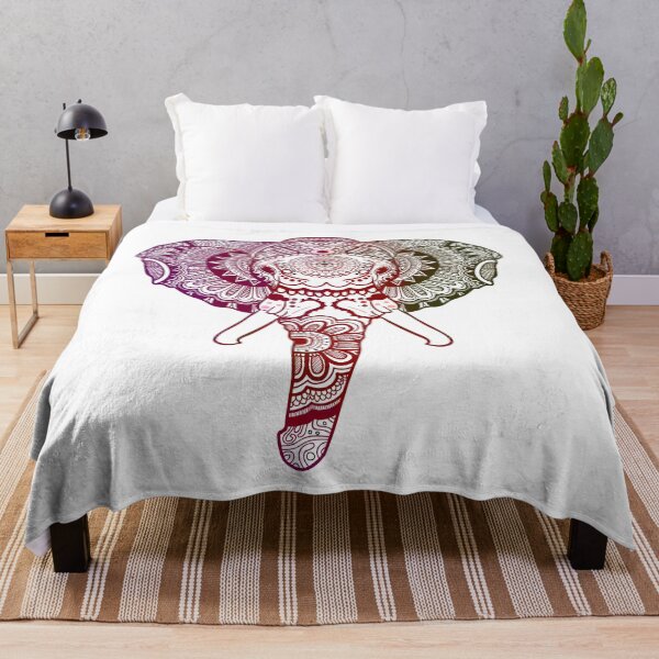 Item preview, elephant mandala , colorful designed and sold by DeluxBee.