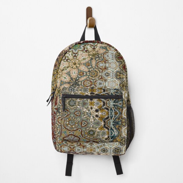 Item preview, Kaleidoscope Star Pattern in Rich Victorian Colours designed and sold by Trevor Hirst.