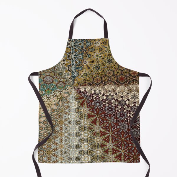 Item preview, Kaleidoscope Star Pattern in Rich Victorian Colours designed and sold by Trevor Hirst.