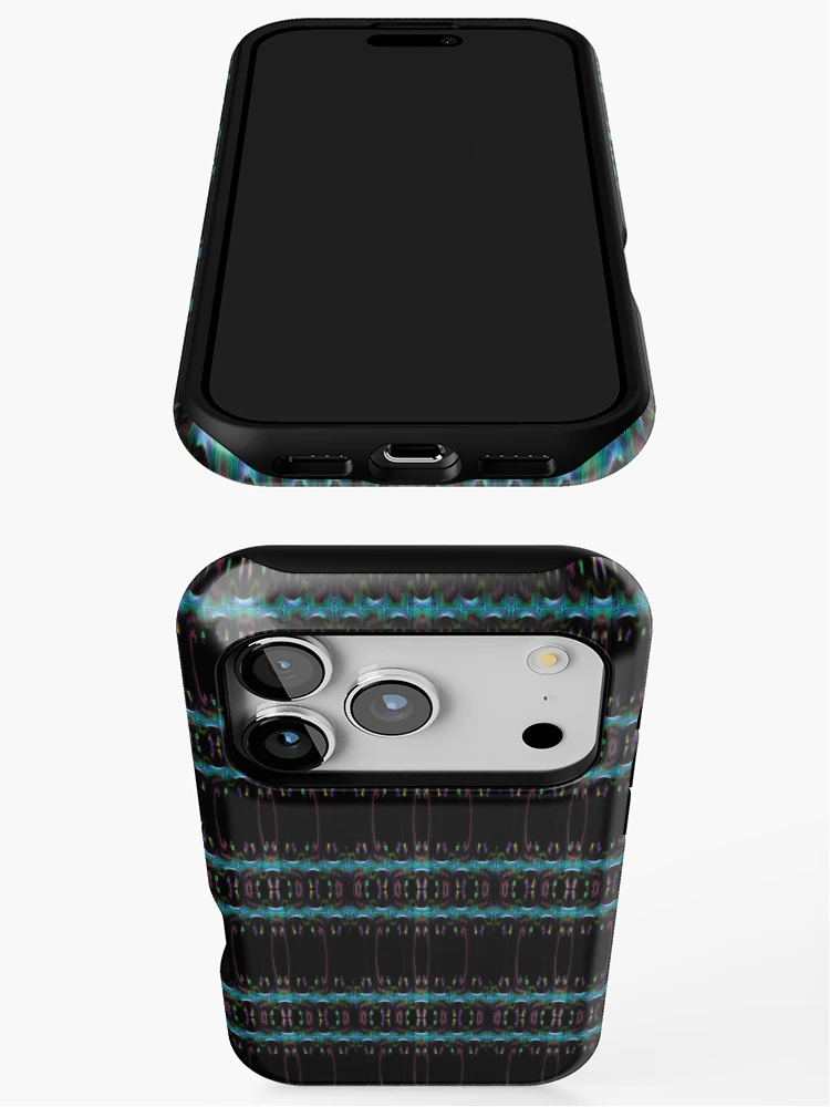 Thumbnail 3 of 4, iPhone Case, Hummingbird Code designed and sold by Pebbledrops.