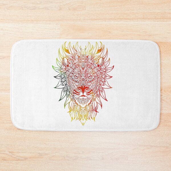 Item preview, lion mandala , colorful designed and sold by DeluxBee.