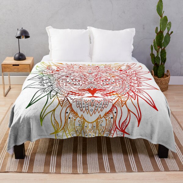 Item preview, lion mandala , colorful designed and sold by DeluxBee.