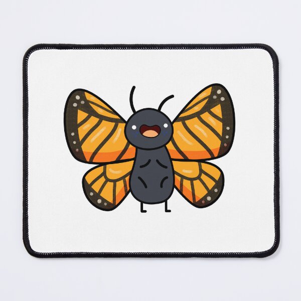 Item preview, Kawaii Monarch Butterfly designed and sold by kawaiilife.