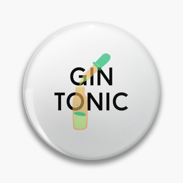 Artikelvorschau, gin tonic text graphic v2a white background entworfen und verkauft von fishpressink.