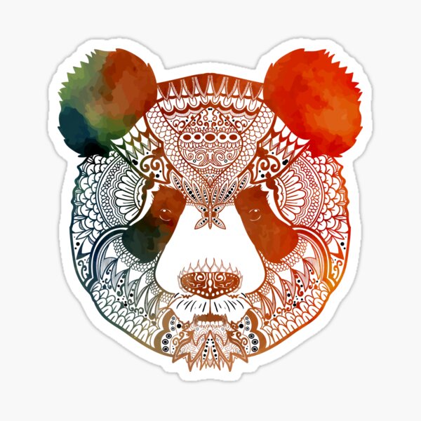 Pandalas Coloring Book: Relax with Panda and Mandala Zentangle