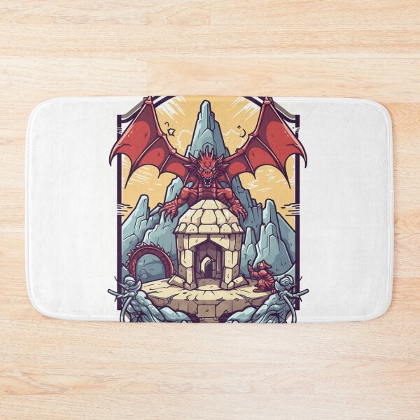Item preview, Crimson Fury - Majestic Red Dragon Design designed and sold by Adam Arts.