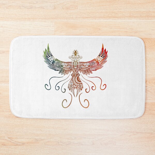 Item preview, phoenix mandala , colorful designed and sold by DeluxBee.