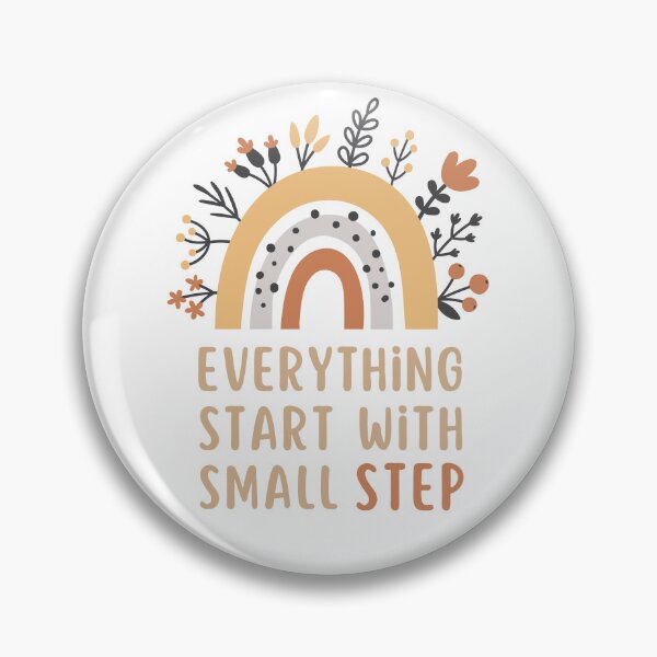 Item preview, Everything start with small step  designed and sold by fattim3.