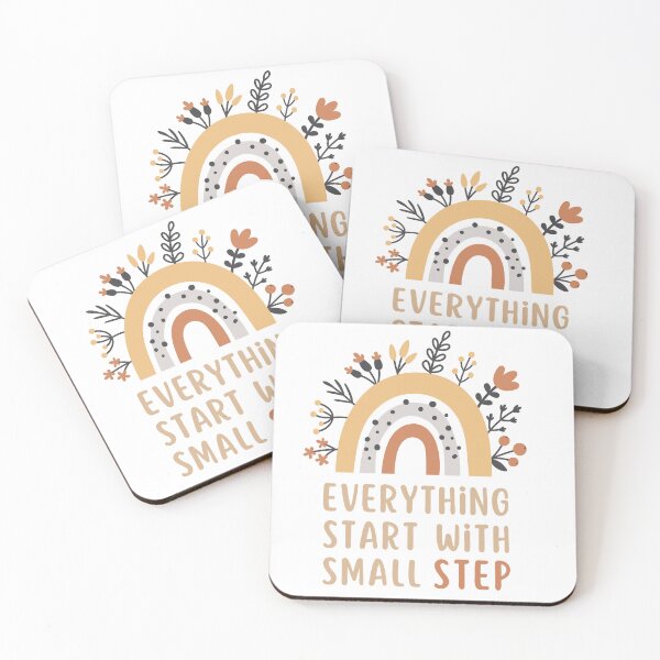 Item preview, Everything start with small step  designed and sold by fattim3.