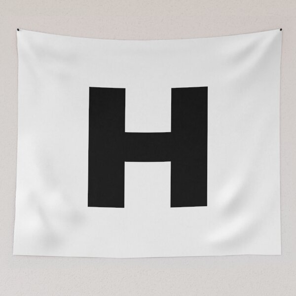 Item preview, Letter H designed and sold by teesaurus.