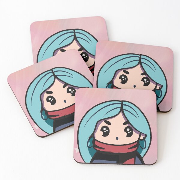 Item preview, Blue Haired Girl designed and sold by Miis-Artwork.