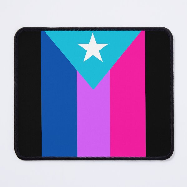Item preview, Puerto Rico/Puerto Rican Boricua LGBT Queer Bisexual/Bi Flag designed and sold by armontheroad.