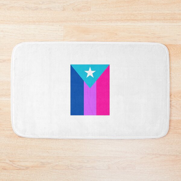 Item preview, Puerto Rico/Puerto Rican Boricua LGBT Queer Bisexual/Bi Flag designed and sold by armontheroad.