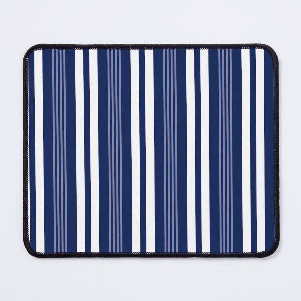Item preview, Hamptons Blue White Preppy Stripes Pattern designed and sold by HotHibiscus.