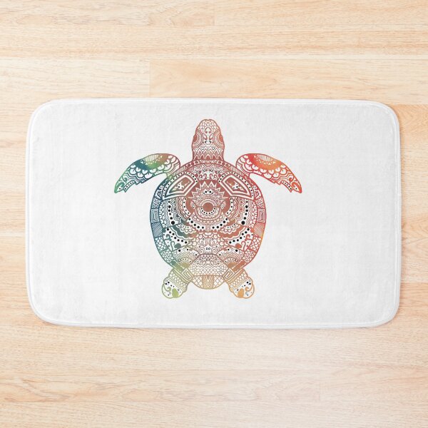 Item preview, turtle mandala , colorful designed and sold by DeluxBee.