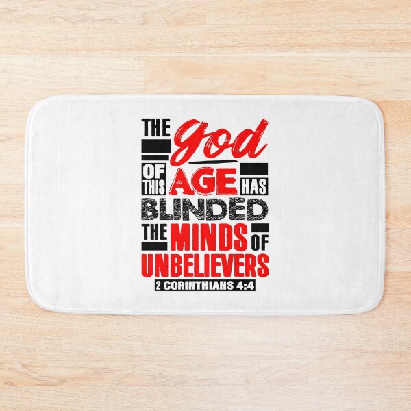 Item preview, 2 Corinthians 4:4 The god Of This Age Has Blinded The Minds Of Unbelievers designed and sold by plushism.