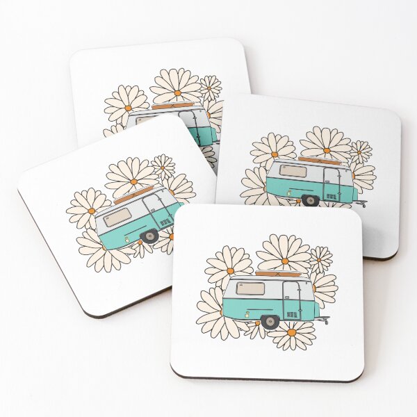 Item preview, Caravan and daisies   designed and sold by megryann.