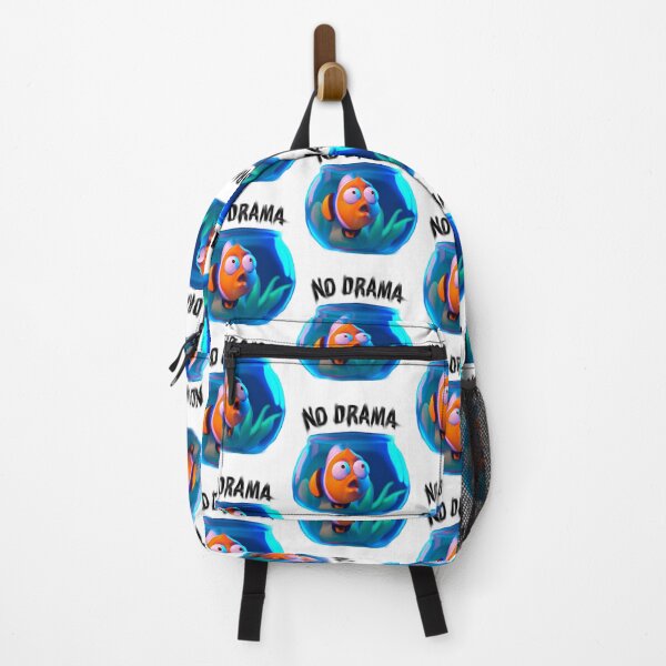 Item preview, No drama - cute fish designed and sold by Ball-and-Match.