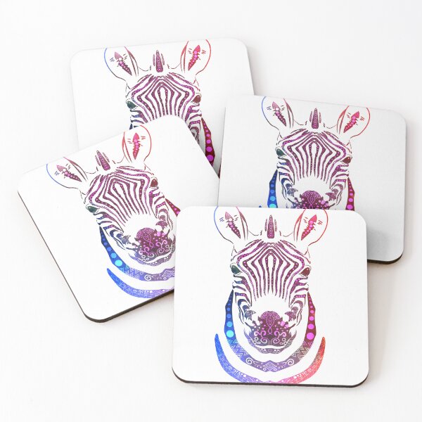 Item preview, zebra mandala , colorful designed and sold by DeluxBee.