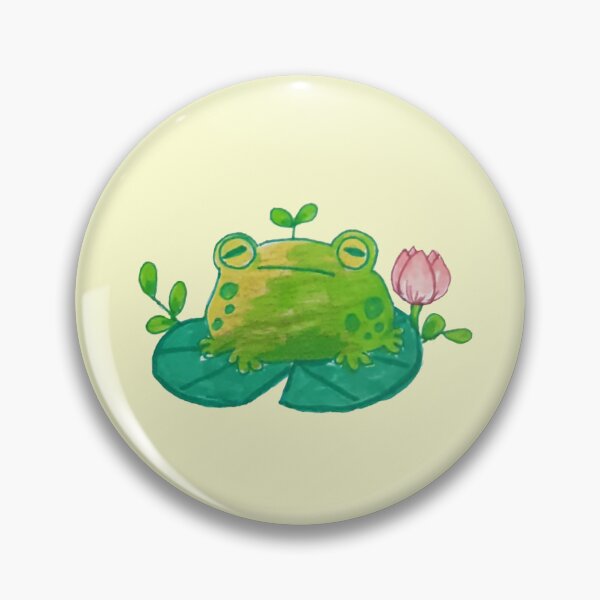 Item preview, Cute frog smiling  designed and sold by Mayarart.